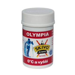 Bežecký stúpací vosk SKIVO Olympia červený