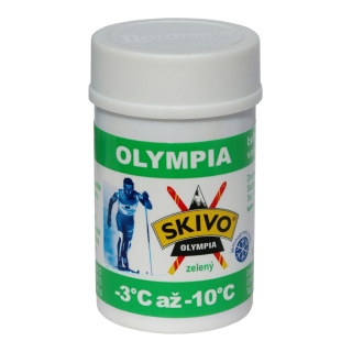 Bežecký stúpací vosk SKIVO Olympia zelený