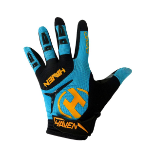 Dlhoprsté rukavice HAVEN DEMO LONG blue/orange