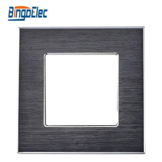 Jednoduchý rámik - Brúsený hliník Farba: Čierna