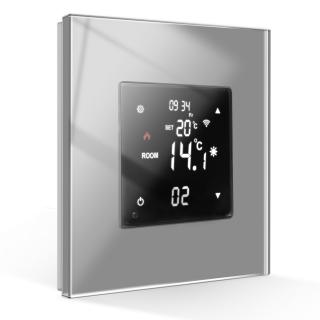 WIFI termostat s napäťovým výstupom Farba: Sivá