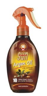 Opaĺovací olej s bio arganovým olejom SPF 10 SUN VITAL