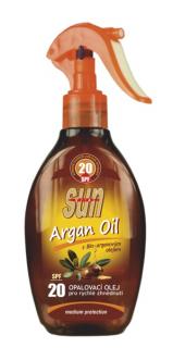 Opaĺovací olej s bio arganovým olejom SPF 20 SUN VITAL