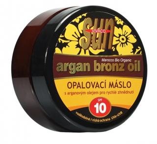 Opaĺovacie máslo s bio arganovým olejom SPF 10 SUN VITAL