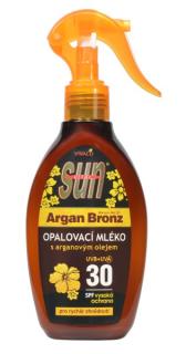 Opaĺovacie mlieko s bio arganovým olejom SPF 30 SUN VITAL