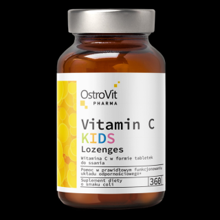 Pharma Vitamín C pastilky pre deti 360 kolových tabliet