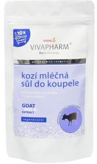 VIVAPHARM Kozia mliečna soľ do kúpeľa-300g-regeneračná