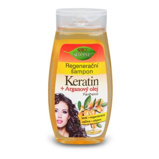 BC BIO Keratin + argánový olej Regeneračný šampón 260ml
