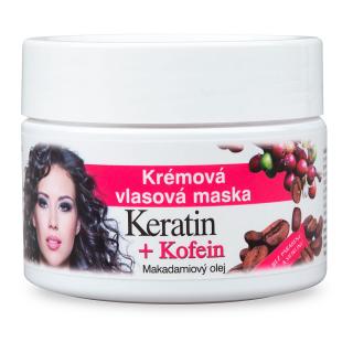 BC BIONE Keratin +Kofeín Krémová vlasová maska 260ml