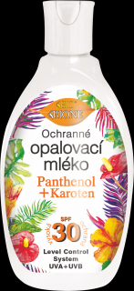 BC O BIONE Ochranné opaľovacie mlieko SPF 30 Karotén Panthenol 150 ml