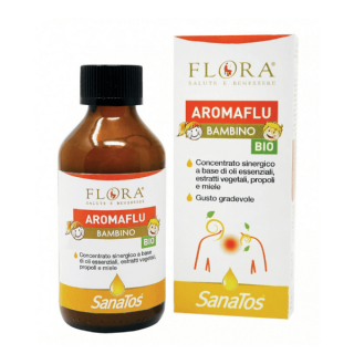 Aromaflu emulzia pre deti Bio 100ml FLORA