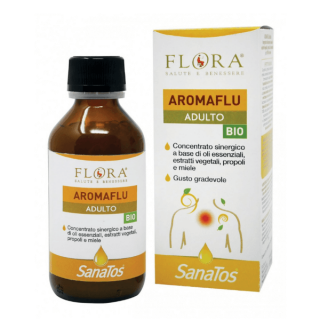 Aromaflu emulzia pre dospelých Bio 100ml FLORA