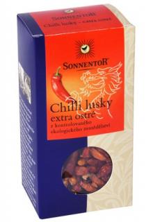 Chilli papričky, celé korenie 25 g SONNENTOR