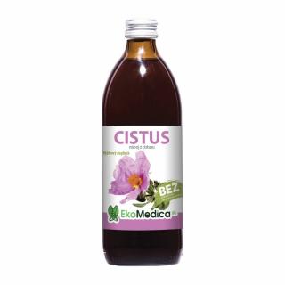 Cistus 100% šťava 500ml EKOMEDICA