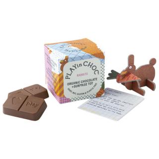 Čokoláda s prekvapením 20g BIO/vegan PLAY IN CHOC