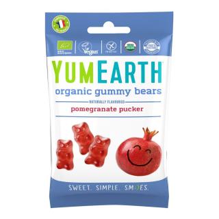 Cukríky gumové MEDVEDÍKY 50g (modré) YUM EARTH