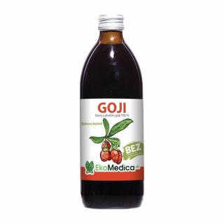 Goji 100% šťava 500ml EKOMEDICA