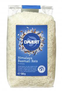 Himalájska biela Basmati ryža 500g DAVERT