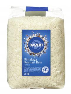 Himalájska ryža basmati 1kg DAVERT