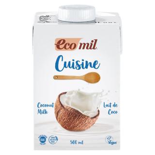 Kokosová smotana na varenie 500ml (bio) ECOMIL