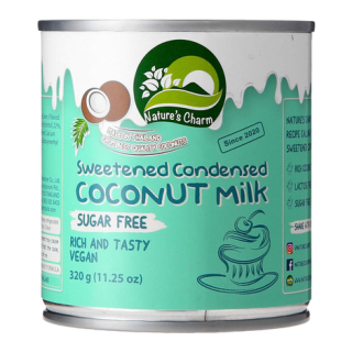 Kokosové mlieko kondenzované bez cukru 320g  (sl.xylitolom) NATURE´S CHARM