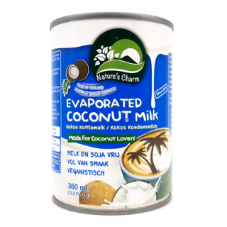 Kokosové mlieko kondenzované ZAHUSTENÉ 360ML NATURE´S CHARM