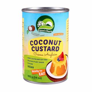 Kokosovo vanilkový krém  CUSTARD  400g NATURE´S CHARMg NATURE´S CHARM