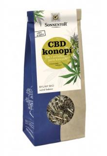 Konopa CBD sypaná - Cannabis sativa, 80g SONNENTOR