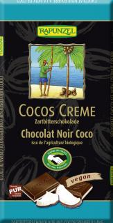 Krémová kokosová čokoláda (tmavá) 100g RAPUNZEL
