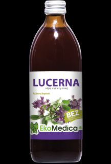 Lucerna – nápoj z lucerny siatej 500ml EKOMEDICA