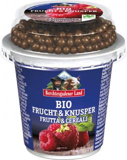 Malinový jogurt s čokoládovými guličkami 150g BERCHTER