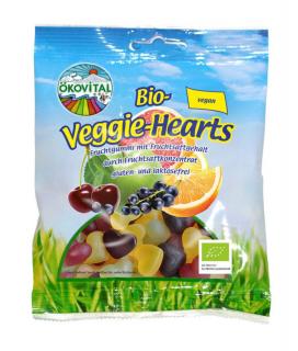 Ovocné veggie srdiečka 100g OKOVITAL