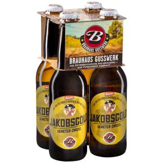 Pivo Jakobsgold DEMETER 4x0,33l BRAUHAUS GUSSWERK