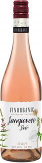 Ružové víno suché Sangiovese rosé 2018, 0,75l VINOORGANIC