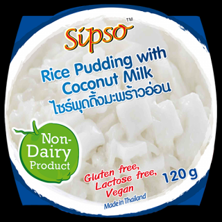 Ryžový puding s kokosovým mliekom 120 g SIPSO (bez lepku)