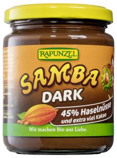 Samba dark 45% orechy 250g RAPUNZEL