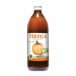 Tekvica 100% šťava 500ml EKOMEDICA