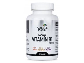 VITAMÍN B1 100 mg 60 kapsul ADELLE DAVIS