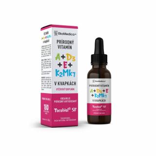 Vitamíny A+D3+E+K2Mk7 v kvapkách 30ml EKOMEDICA