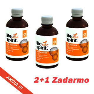 2+1 ZDARMA - Tekutý lipozomálny Life Spirit Cesoramin vitamín C 250 ml