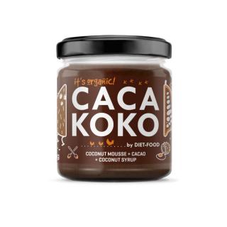 Diet Food Bio CACAKOKO kokosový krém s kakaom (sladký) 200 g