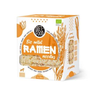 Diet Food Bio Millet Ramen cestoviny - z prosa 280 g