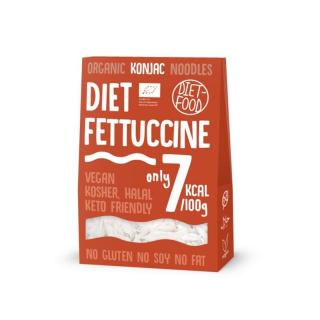 Diet Food Bio Shirataki bezlepkové Konjac cestoviny Fettuccine (široké rezance) 300 g