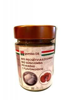 Gomba DR. zmes Bio Lesklokôrovky obyčajnej a Bio Koralovca ježovitého + flavonoidy 105 g