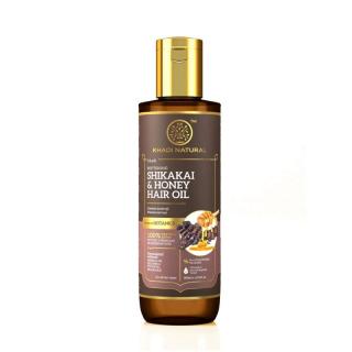 Khadi Natural Bylinný shikakai & medový vlasový olej 200 ml