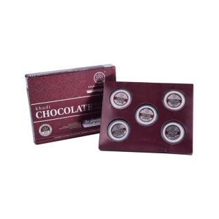 Khadi Natural Chocolate Čokoládová mini sada starostlivosti o tvár proti starnutiu 5 x 15 g