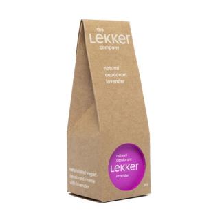 Lekker 100% rastlinný krémový dezodorant levanduľa 30 g