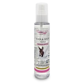 Pharmaid Donkey Milk Treasures Hydratačný sprej na vlasy a telo z bieleho pižma z osieho mlieka 100 ml
