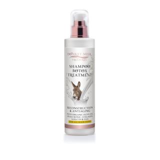 Pharmaid Donkey Milk Treasures Šampón z oslieho mlieka s rekonštrukčnými a anti-aging účinkami 250 ml
