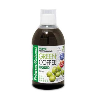 PrismaNatural Green Coffee Liquid tekutý výživový doplnok zo zelenej kávy na kontrolu hmotnosti 500 ml